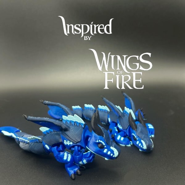 Gelede speelgoeddraak, zeevleugel geïnspireerd op Wings of Fire