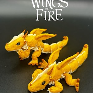 Wings of fire Dragon articulated sand wing
