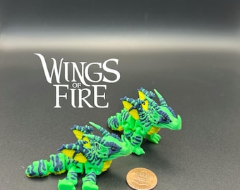 Juguete articulado Royal Inspirado en el dragón Alas de Fuego