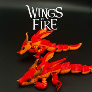 Wings of fire Dragon articulated sky wing