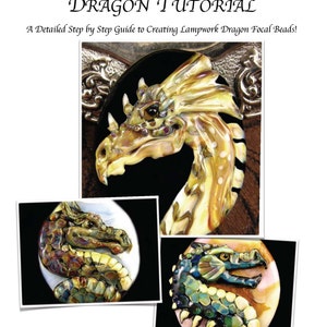 NEW Tutorial Dragon Lampwork Bead by Kerribeads - Instant Download PDF file