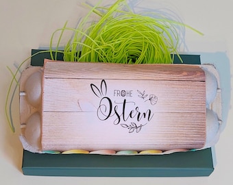 Easter Nest DIY Printable – Creative decoration for a 10- and 6-egg box