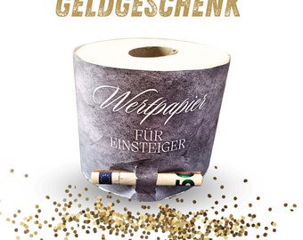 Cash gift "Securities" | Gift for men | Birthday dad, mom, grandma, grandpa, friends, best friend | PDF download