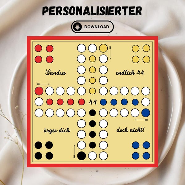 Mensch Rgere Dich Nicht Personalisiert