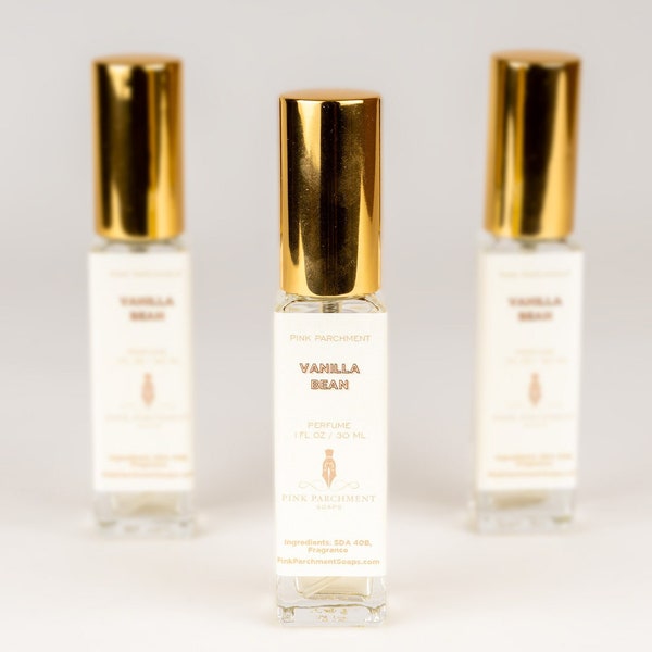 Vanilla Perfume - Vanilla Bean Spray On Perfume - Valentines Day Gift - Mothers Day Gift - Stocking Stuffer
