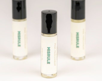 Misrule Roll On Perfume Oil -  | .3 ounces (10 ml) Roll On | Phthalate Free Fragrance | Perfume For Women