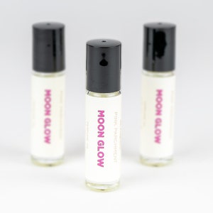 Moon Glow Roll On Perfume Oil Lavender, Violet, Musk Perfume image 1