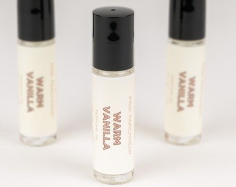 Warm Vanilla Perfume Oil - Perfume For Women, Gift For Her, Mothers Day Gift, Stocking Stuffer