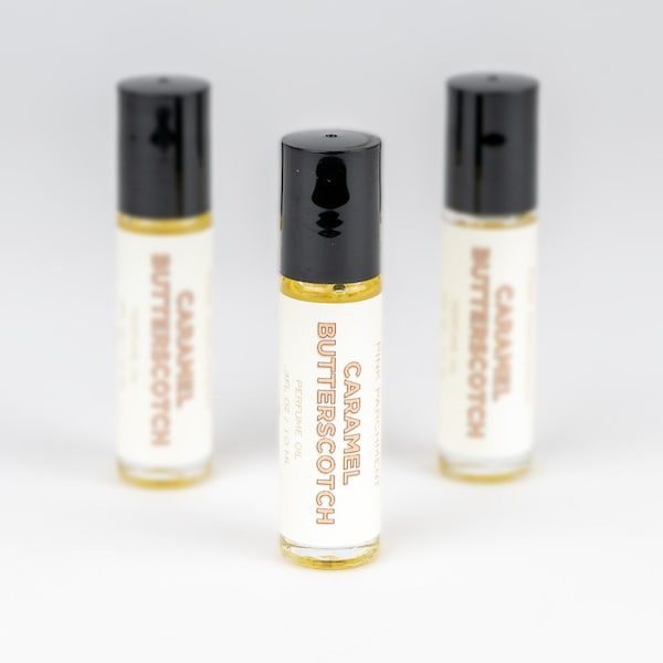 Caramel Butterscotch Roll On Perfume -  Gourmand Perfume, Fragrance Roll On