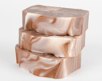 Vanilla Bean Bar Soap - Gift Set of 3 Bar Soaps - Vegan Soap - Gift for Her - Mothers Day Gift