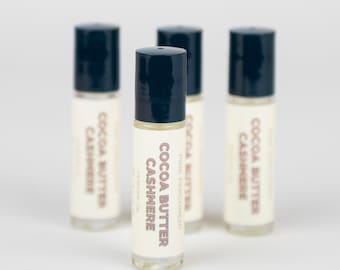 Cocoa Butter Cashmere Roll On Perfume Oil  - Spices, Musk, Vanilla