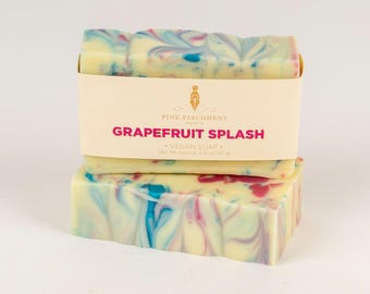 Grapefruit Splash Soap - Handmade Cold Process