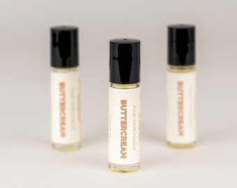 Buttercream Perfume Oil - Roll On Perfume - Gift for Her - Stocking Stuffer