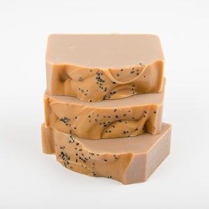 Bourbon Vanilla Soap - Gift Set of 3 or 4 Soaps, Fathers Day Gift, Soap for Men, Stocking Stuffer