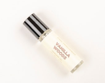Vanilla Woods Perfume - Roll On Perfume, Vegan Perfume