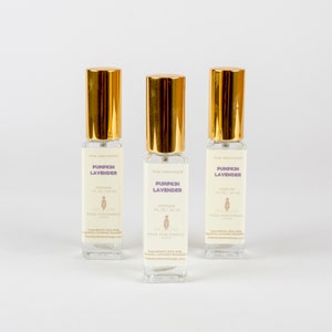 Pumpkin Lavender Perfume Spray On Perfume Pumpkin Pie and Lavender Intriguing Perfume image 3