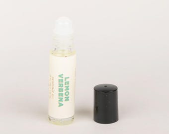 Lemon Verbena Perfume Oil Roll On: Fresh Citrus Scent