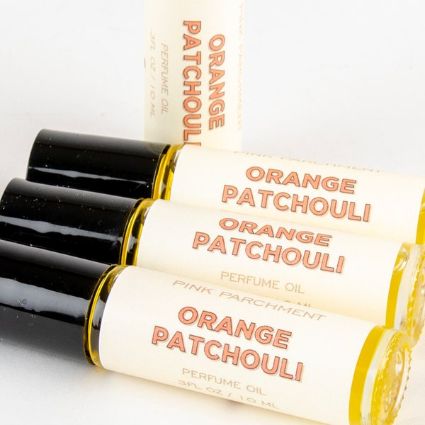 Orange Patchouli Perfume Oil - Orange Patchouli | Hippy Perfume | Gifts For Him | Gifts For Her