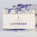 Lavender Soap - (1) One All Natural Soap Bar Lavender Essential Oil - Homemade Soap - Cold Process Soap - Shea Butter Soap - Vegan Soap 
