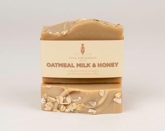 Oatmeal Milk & Honey Goatsmilk  - Cold Process Soap