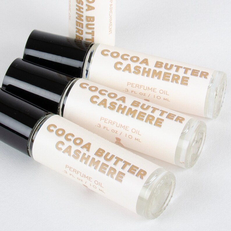 Cocoa Butter Cashmere Perfume Oil Fragrance Oil Roll on Etsy