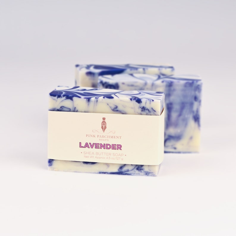 Lavender Soap Vegan soap, Natural Soap Bar, Shea Butter, Vegan, Essential Oils, Soap, 100% natural, gift, Valentines day image 3
