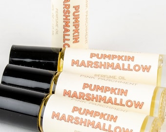 Pumpkin Marshmallow Perfume Oil – Gourmand Fall Fragrance (10 ml)