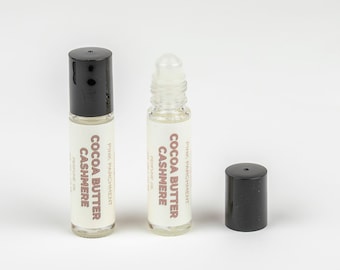 Cocoa Butter Cashmere Perfume Oil Roll On: Gourmand Dessert Scent