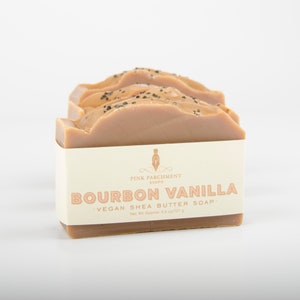 Savon à la vanille bourbon cadeau Saint Valentin pour lui cadeau bourbon cadeau fête des pères cadeau petit ami image 3