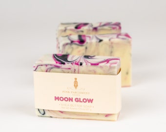 Moon Glow Soap - Vegan soap, Natural Soap Bar, Shea Butter, Vegan, Gift Soap, Valentines day, Mothers Day