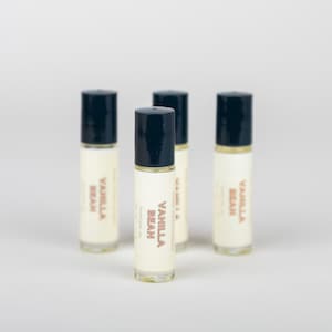 Vanilla Perfume - Vanilla Bean Roll On Perfume - Gift for Her - Stocking Stuffer