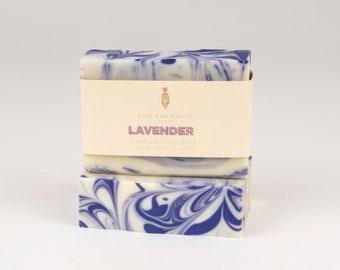 Luxurious Lavender Hand Soap - Handcrafted Vegan Soap Bar