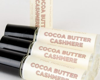 Cocoa Butter Cashmere Perfume Oil Roll On: Gourmand Dessert Scent