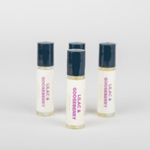 Lilac and Gooseberry Perfume Oil - Roll On Perfume Oil, 10 ML