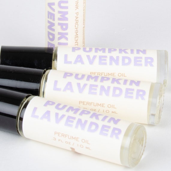 pumpkin pie and lavender perfume