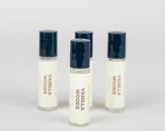 Vanilla Woods Perfume - Roll On Perfume, Vegan Perfume