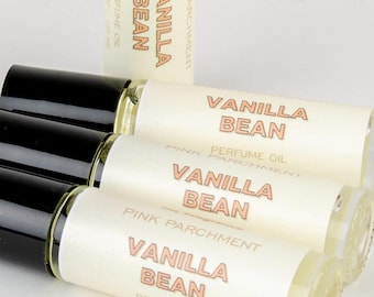 Vanilla Bean Perfume Oil - Vanilla Roll On Perfume, Perfume for Women, Gift for Her, Stocking Stuffer