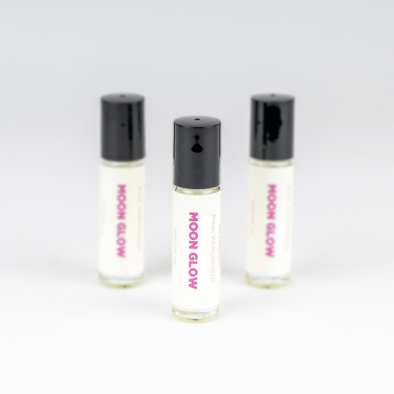 Moon Glow Roll On Perfume Oil Lavender, Violet, Musk Perfume image 4