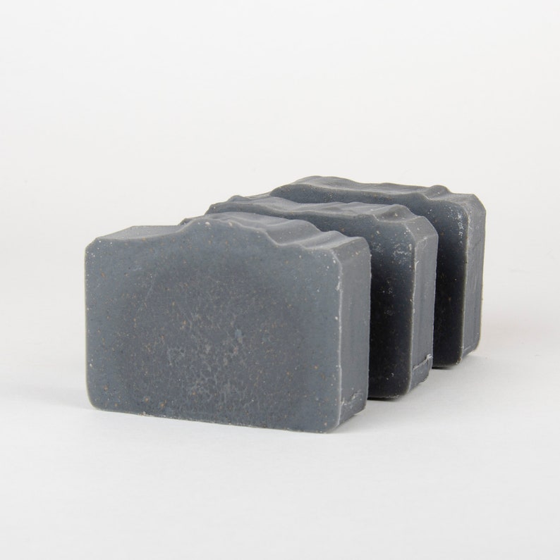 Colloidal Silver Soap Charcoal Soap Face Soap All Natural Bar Soap Acne Soap image 4