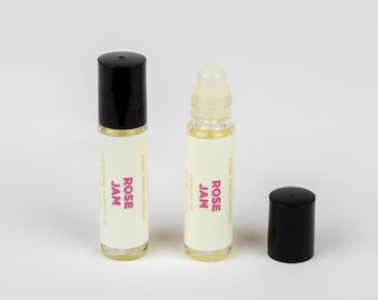 Rose Jam Perfume Oil: Fruity Floral Roll-On (10 ML)