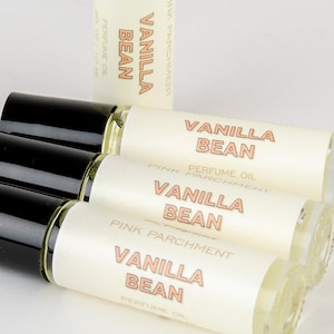 Vanilla Bean Perfume Oil - Vanilla Roll On Perfume, Perfume for Women, Gift for Her, Stocking Stuffer