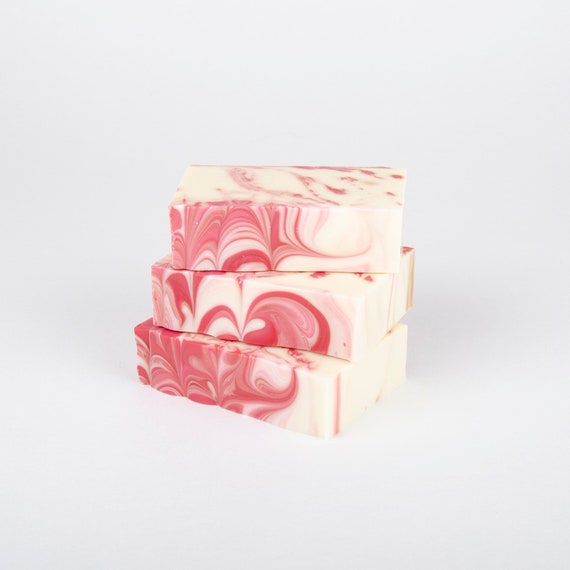 Peppermint Essential Oil Soap Set: All Natural Vegan Shea Butter Soap