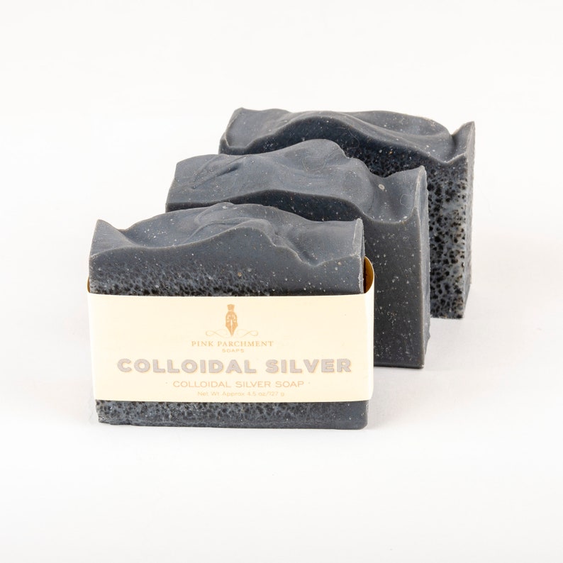 Colloidal Silver Soap Etsy