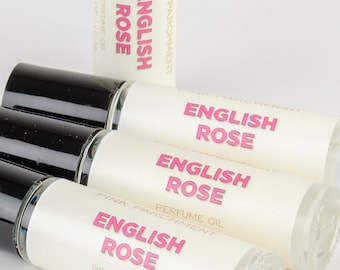English Rose Roll On Perfume Oil - Pure Rose fragrance