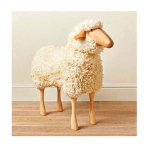 Sheep Stool (Ram)