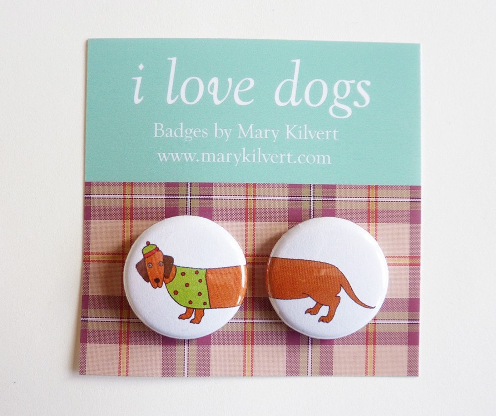 I Love Dogs Badges Etsy