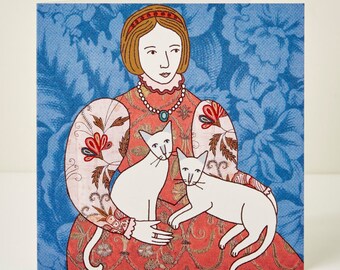 Queen Victoria Greeting Card