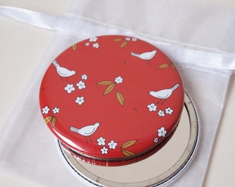 Oriental Red - Pocket Mirror