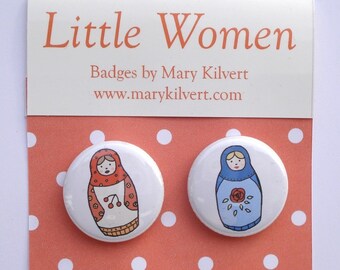 Little Women badges