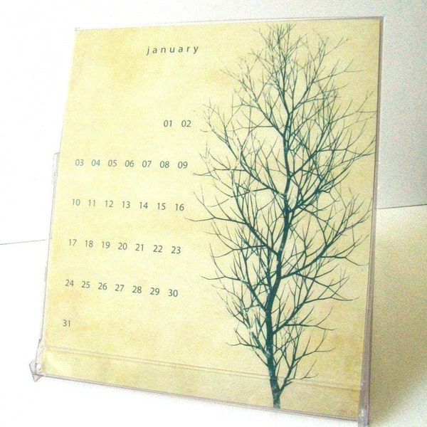 2010 Desk Calendar - Trees - SALE